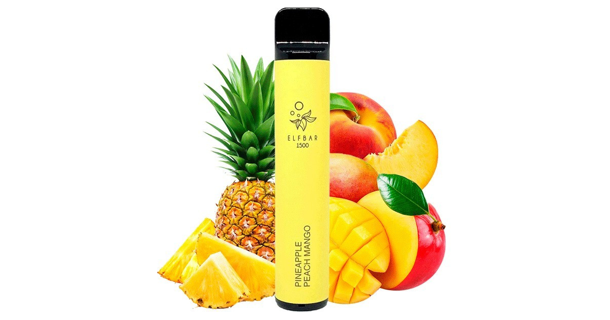 ElfBar Pineapple Peach Mango 1500 Puffs 5%‎
